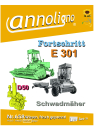 Fortschritt Landmaschinen Schwadmäher E 301 Bild Bedienungsanleitung & Motor D50 & Bild- Ersatzteilliste & (Explosionszeichnungen) - annoligno 658